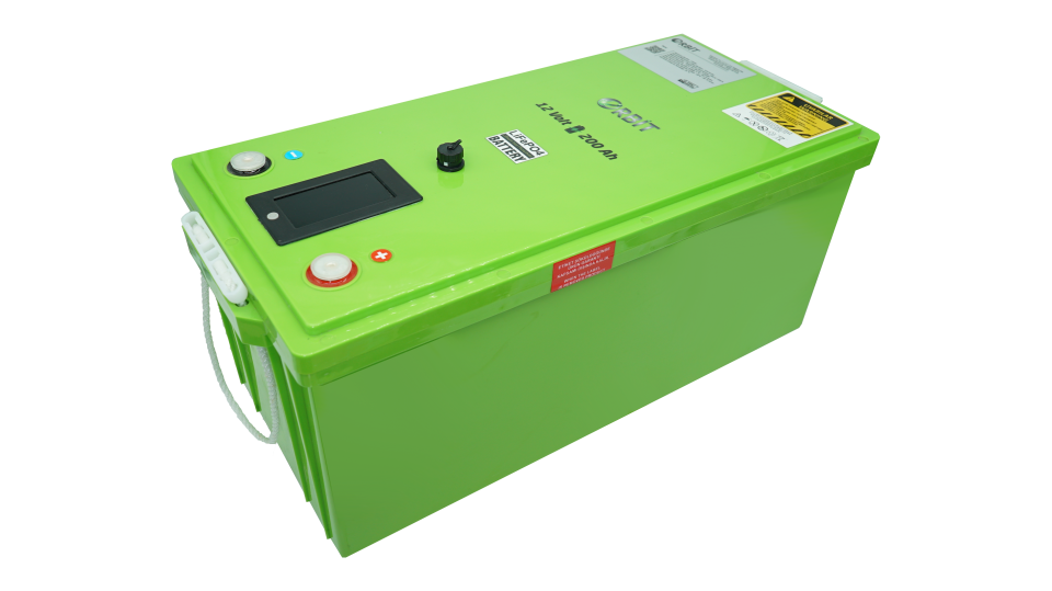 Orbit 12V 200Ah LiFePO4 Lityum Akü - GU Serial