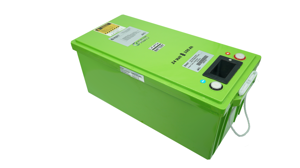 Orbit 24V 100Ah LiFePO4 Lityum Akü - GU Serial