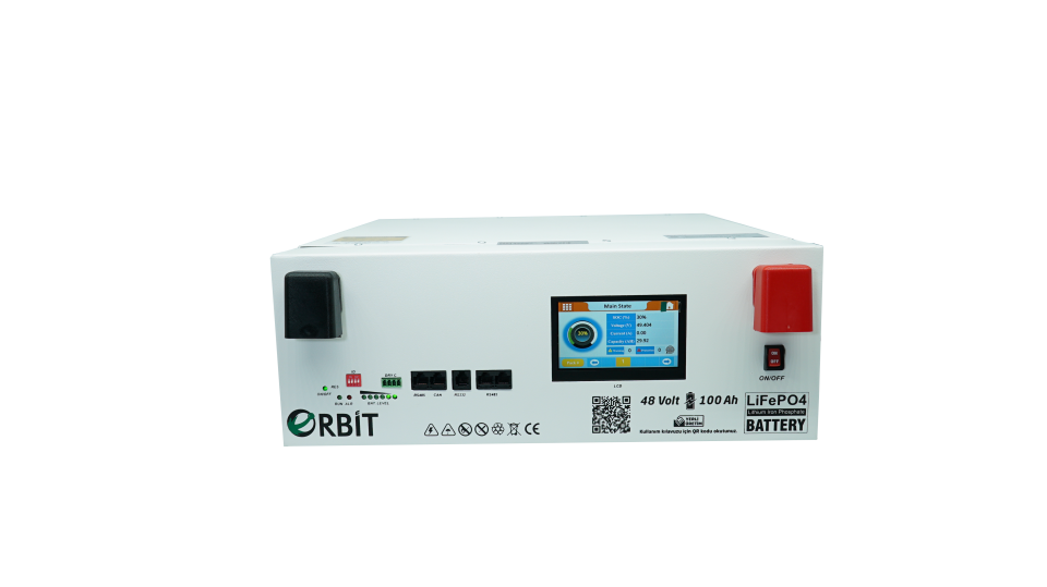 Orbit 48V 100Ah LiFePO4 Lityum Akü - GU Serial