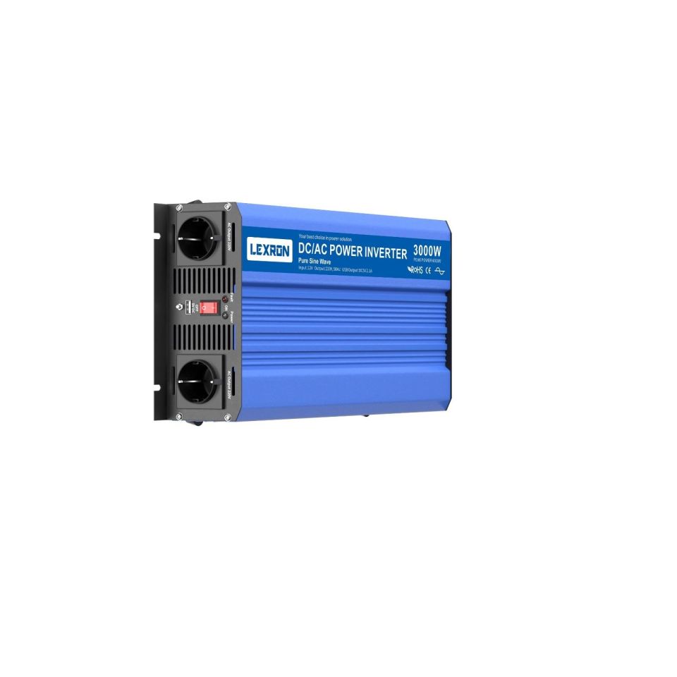 Lexron 12V 3000W Tam Sinüs İnverter