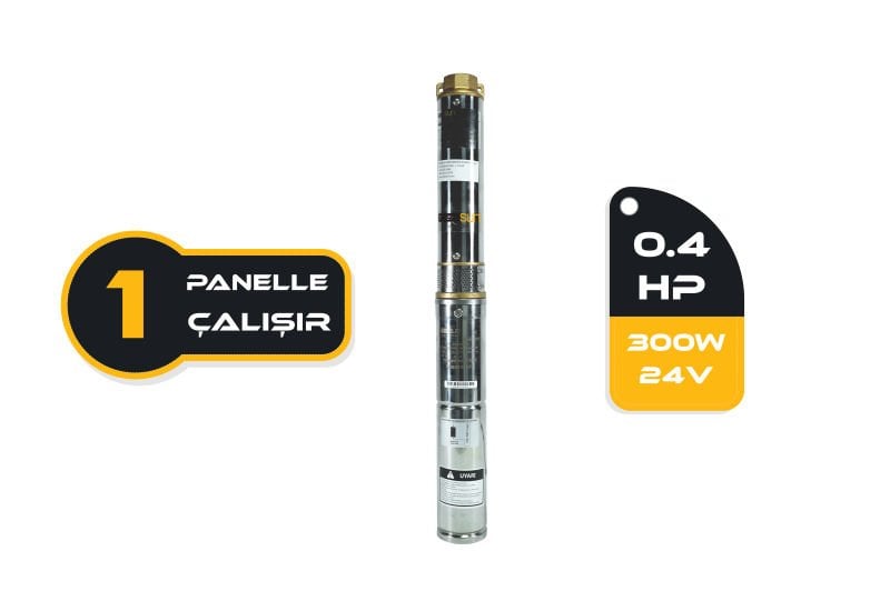 Mexxsun DC Pompa 0.4 Hp / 300W / 24V