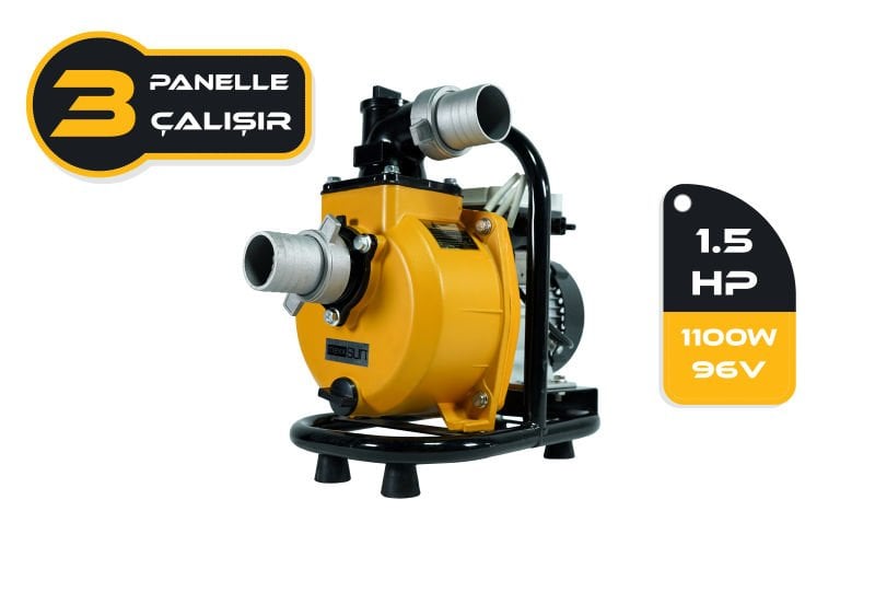 Mexxsun DC Yüzey Pompa 1.5Hp 1100W (SFP20-17-1100W/96V)
