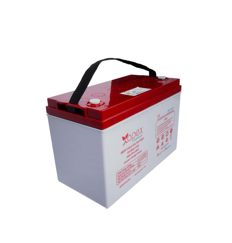 Apex 12V 100Ah Deep Cycle Jel Akü