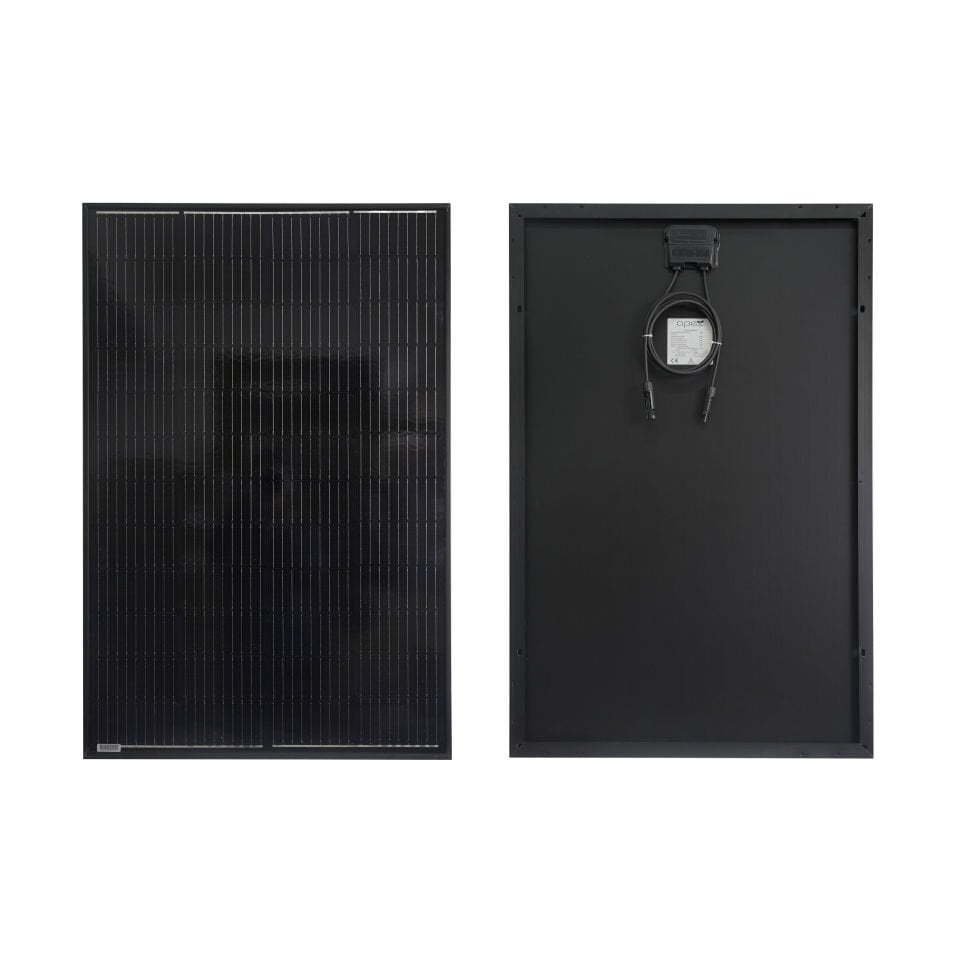 Apex 155W Half-Cut Monokristal Full Black Güneş Paneli