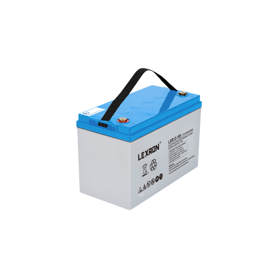 Lexron 12V 105Ah Deep Cycle Nano Carbon Jel Akü