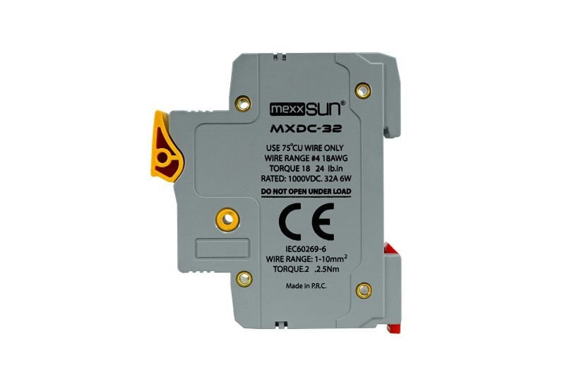 Mexxsun 16A DC Sigorta + Sigorta Yuvası (1000V)