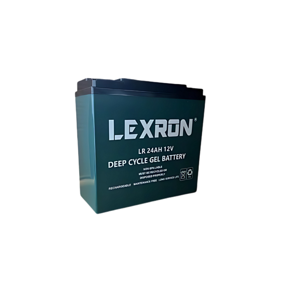 Lexron 12V 24Ah Jel Akü