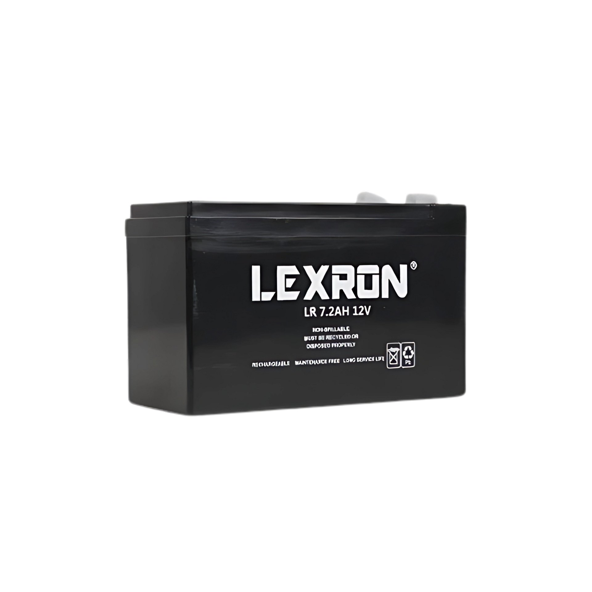 Lexron 12V 7.2Ah AGM Kuru Tip Akü