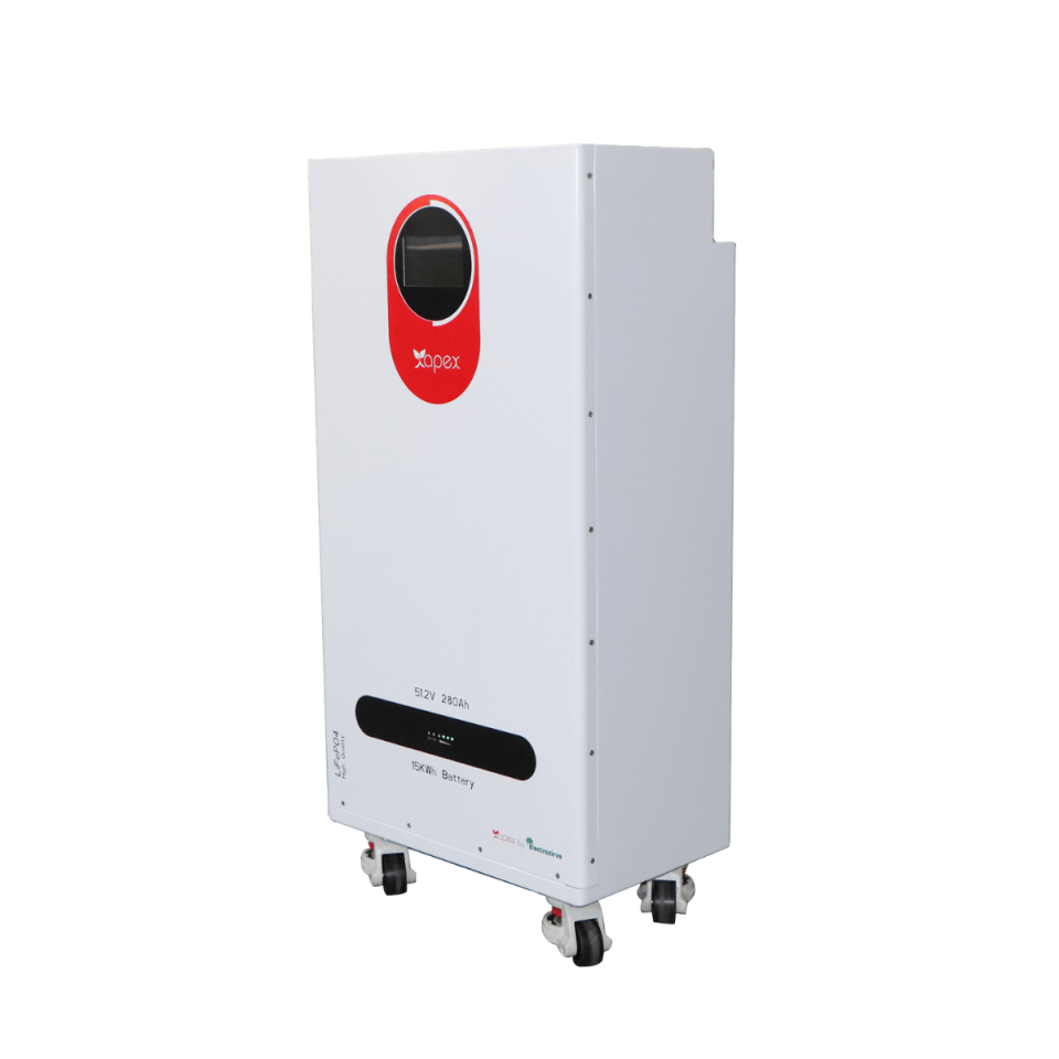 Apex 51.2V 314Ah LiFePO4 -Low Voltage-Metal Kasa Lityum Akü