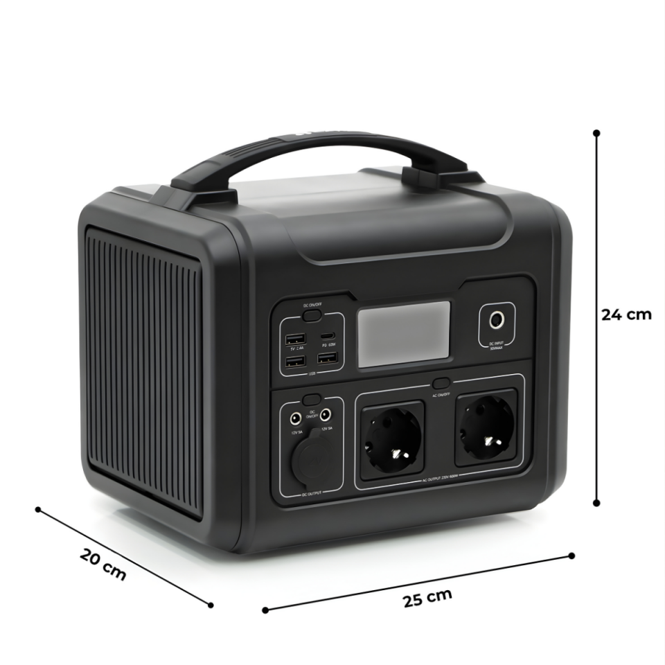 EZVIZ PS600 Taşınabilir Güç İstasyonu