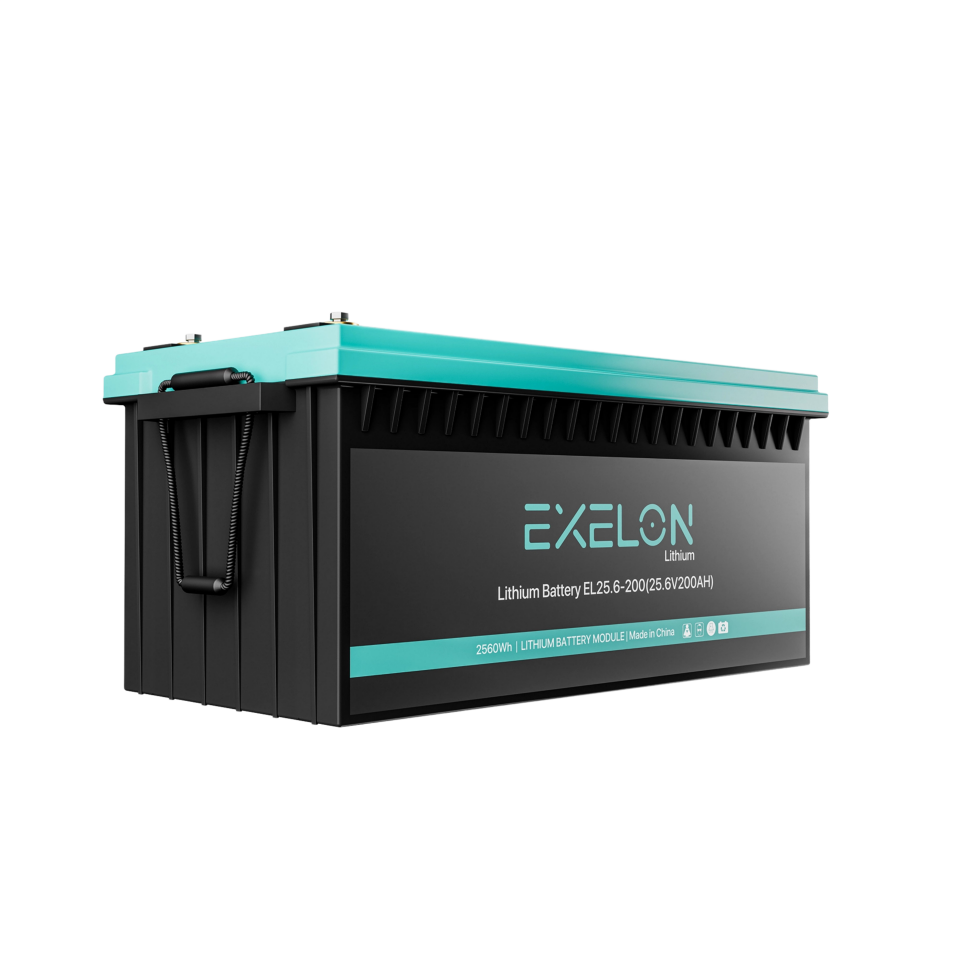Exelon 25.6V 200Ah Lityum (LiFePO4) Batarya