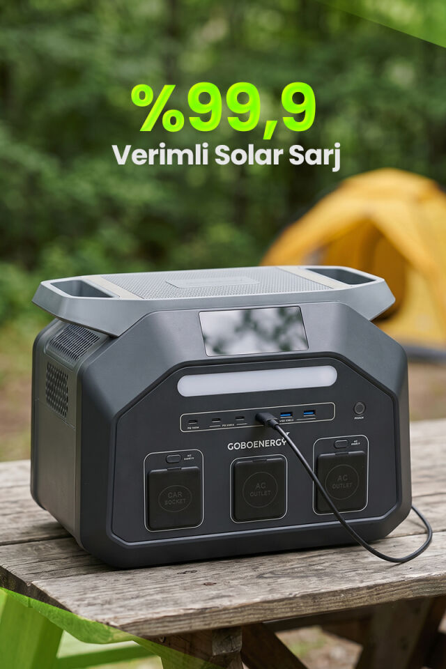 GoboEnergy P1800 1024Wh Taşınabilir Güç Kaynağı
