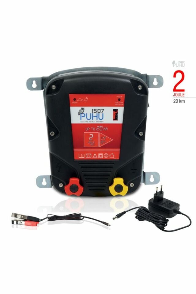 Puhu Elektrikli Çit Cihazı (2 Joule = 20.000 M)