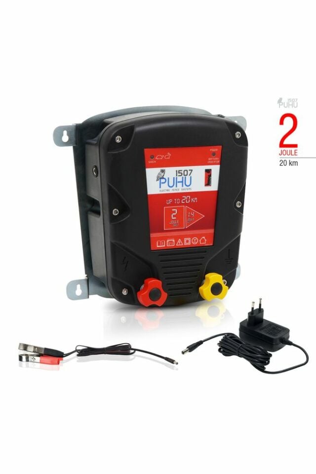 Puhu Elektrikli Çit Cihazı (2 Joule = 20.000 M)