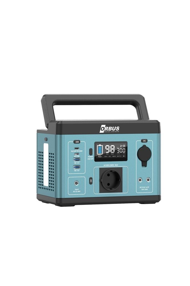 ORBUS 300W(296Wh) Power Station Taşınabilir Güç Kaynağı