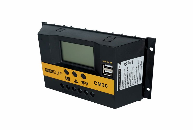 Mexxsun 12/24V 30Ah PWM Şarj Kontrol Cihazı