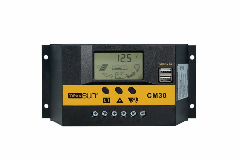 Mexxsun 12/24V 30Ah PWM Şarj Kontrol Cihazı