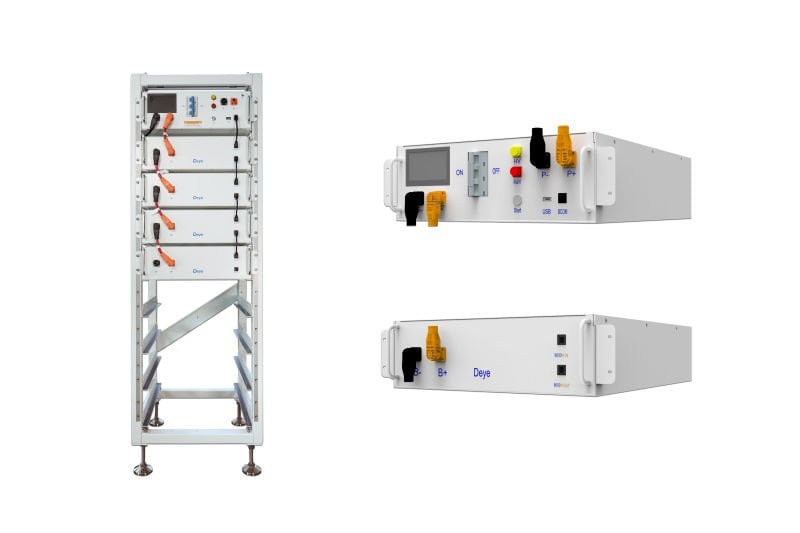 Deye 20.48 kWh Yüksek Voltaj Lityum Akü