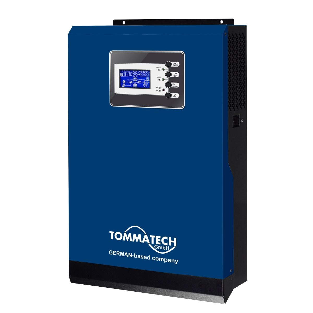 TommaTech New 3K 3000 Watt 3kW 24V 1Faz PWM Akıllı İnverter
