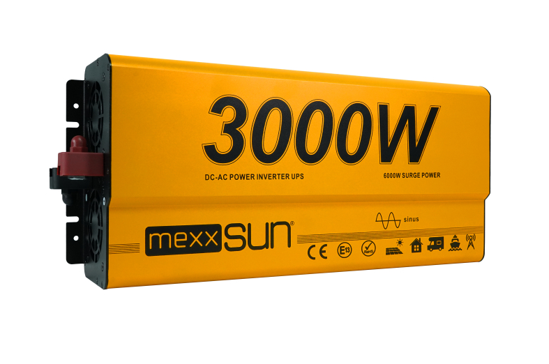 Mexxsun 12V 3000W Tam Sinüs UPS (Remote Ekran) İnverter