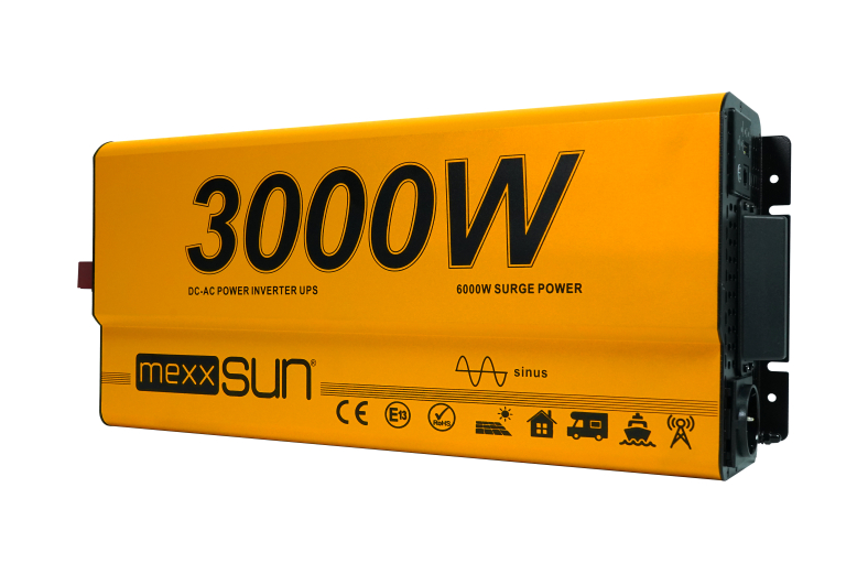 Mexxsun 12V 3000W Tam Sinüs UPS (Remote Ekran) İnverter