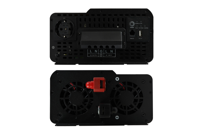 Mexxsun 12V 3000W Tam Sinüs UPS (Remote Ekran) İnverter