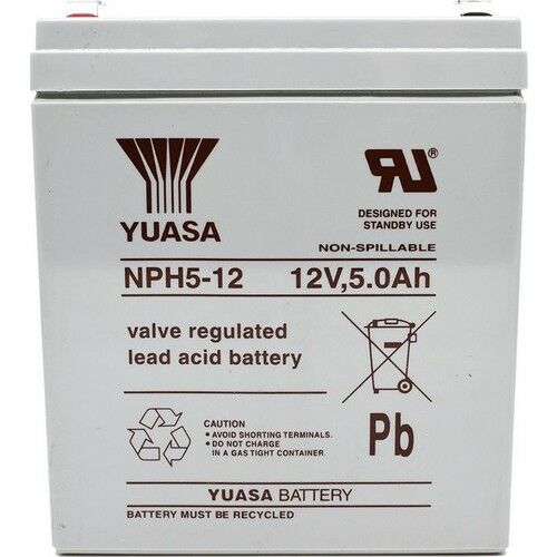 Yuasa Nph 5-12 12V 5,0 Ah Bakımsız Kuru Akü