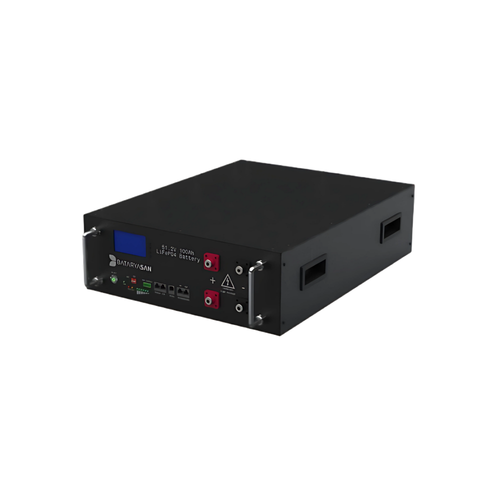 BATARYASAN 51.2V 100Ah Lityum(LiFePO4) Akü