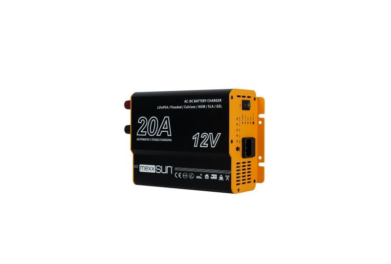 Mexxsun 12V-20A AC-DC Akü Şarj Cihazı