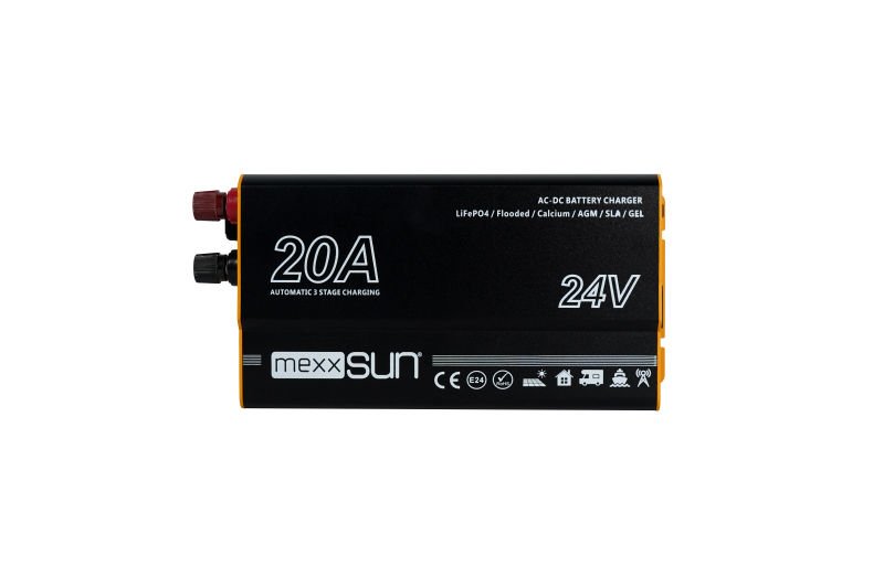 Mexxsun 24V-20A AC-DC Akü Şarj Cihazı