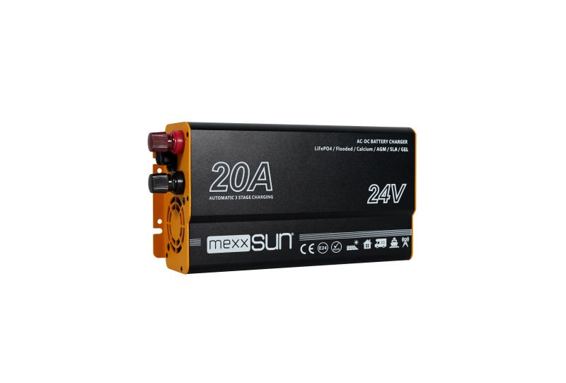 Mexxsun 24V-20A AC-DC Akü Şarj Cihazı