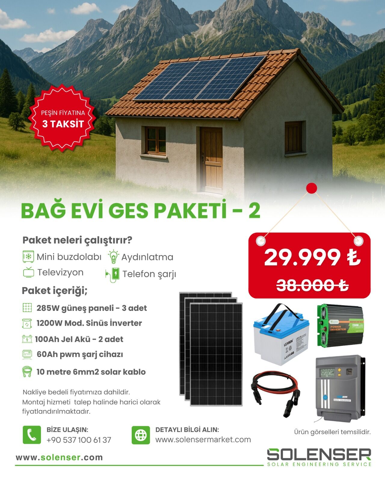 Bağ Evi GES Paketi - 2